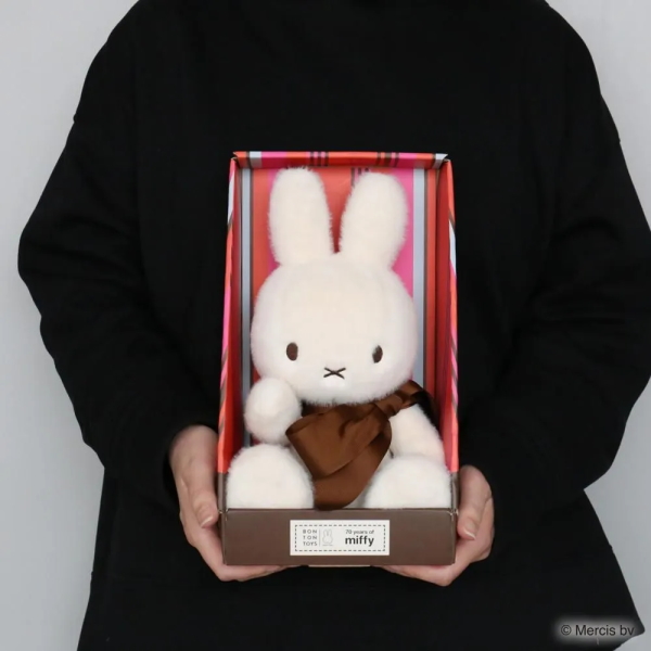 70 years of miffy ミッフィー　ボントントイズ Miffy（ミッフィー） 70周年 ぬいぐるみ Miffy 70th 32cm ボントン