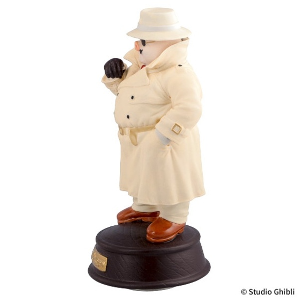 スタジオジブリ 紅の豚 磁器オルゴール トレンチコート ポルコ・ロッソ