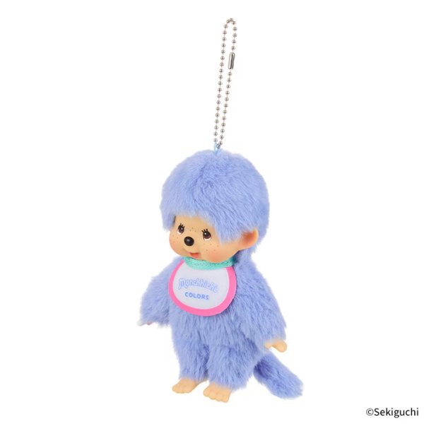 セキグチ 在庫あり モンチッチCOLORS キーチェーン ブルー モンチッチ