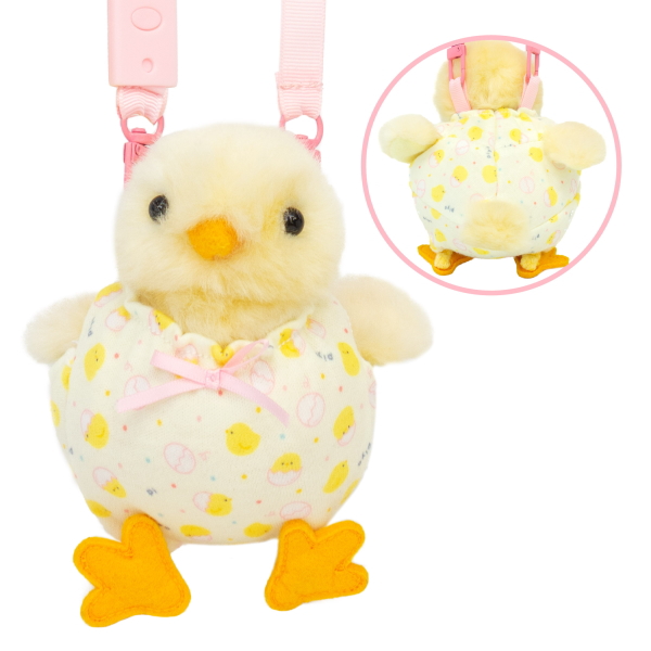 在庫あり ぬいぐるみホルダー ひよこ 吉徳 レトロミニ ホルダー パンツ