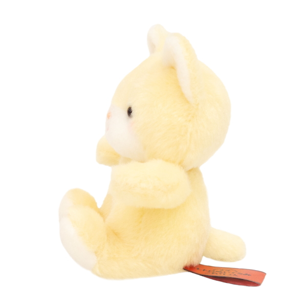在庫あり レトロミニクリーミー ねこ イエロー 180288 YE 吉徳 12cm