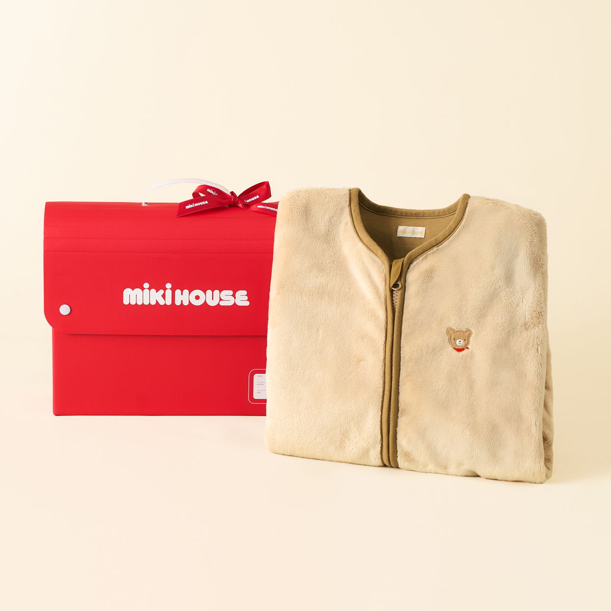 MIKI HOUSE（ミキハウス） 出産祝い 内祝い マイクロファー素材