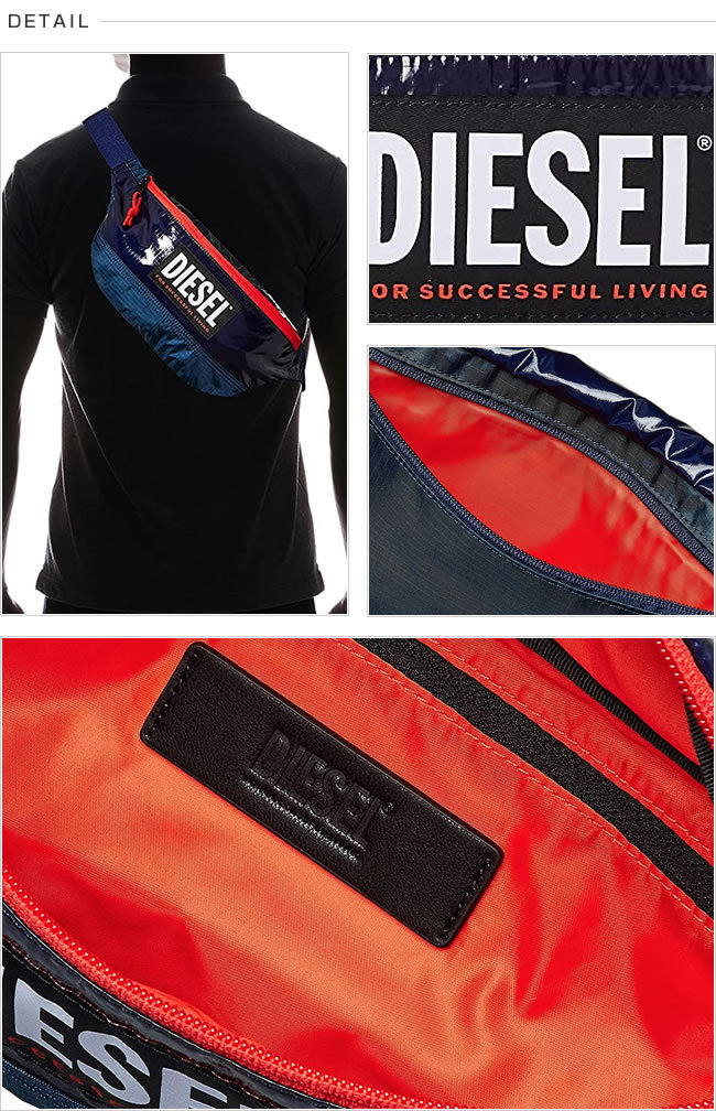 ★ DIESEL ★ LYAM PAT ボディバッグ DIESEL ディーゼル ボディバッグ 鞄 メンズ レディース 男女兼用