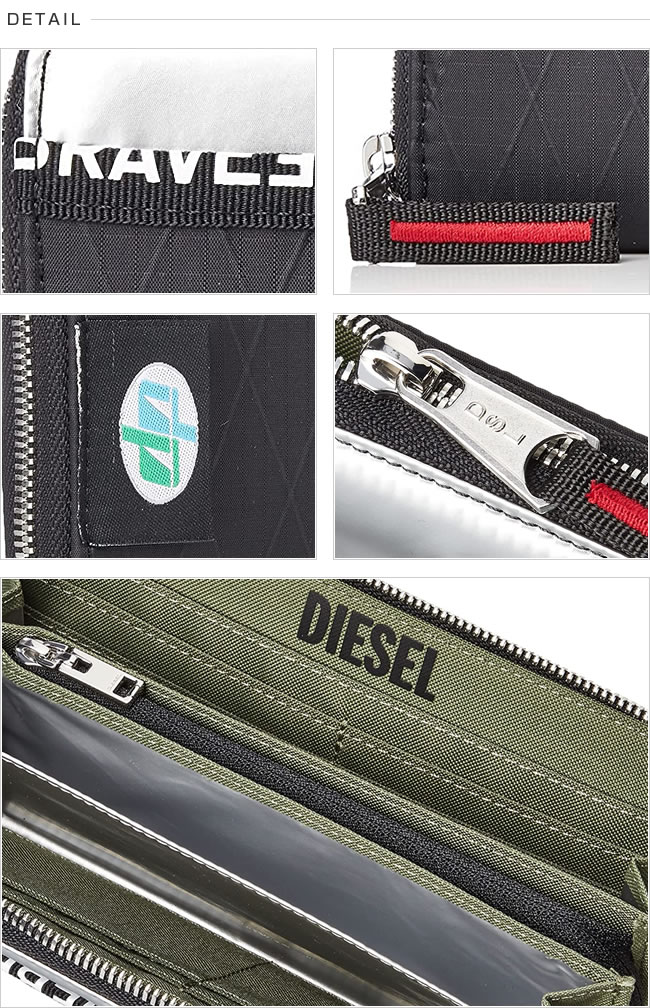 DIESEL ディーゼル 長財布 ロングウォレット サイフ X08180