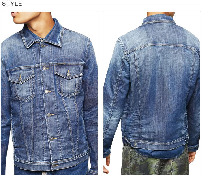 DIESEL ディーゼル デニムジャケット Gジャン JOGG JEANS 00SYH7