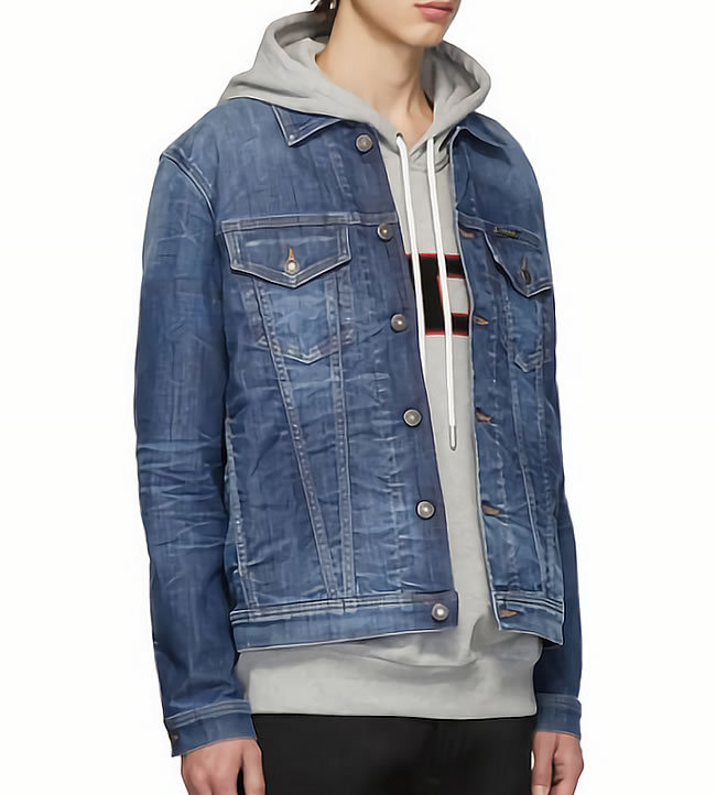 極美品‼️希少な ＸＬ❗DIESEL JOGG SWEAT デニムジャケット ディーゼル DIESEL デニムジャケット レディース グラデーション