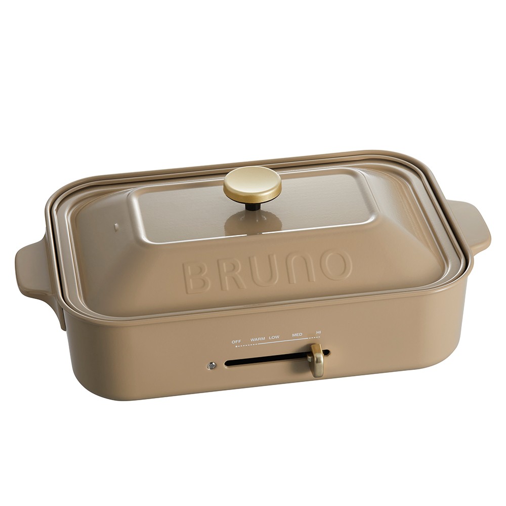 ブルーノ BRUNO ホットプレート コンパクトホットプレート BOE021 たこ焼き 焼肉 特典付 一人用 2〜3人用 平面 おしゃれ たこ焼き器 ギフト 結婚祝い｜hotchpotch｜06