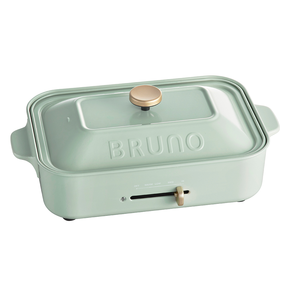 ブルーノ BRUNO ホットプレート コンパクトホットプレート BOE021 たこ焼き 焼肉 特典付 一人用 2〜3人用 平面 おしゃれ たこ焼き器  ギフト 結婚祝い