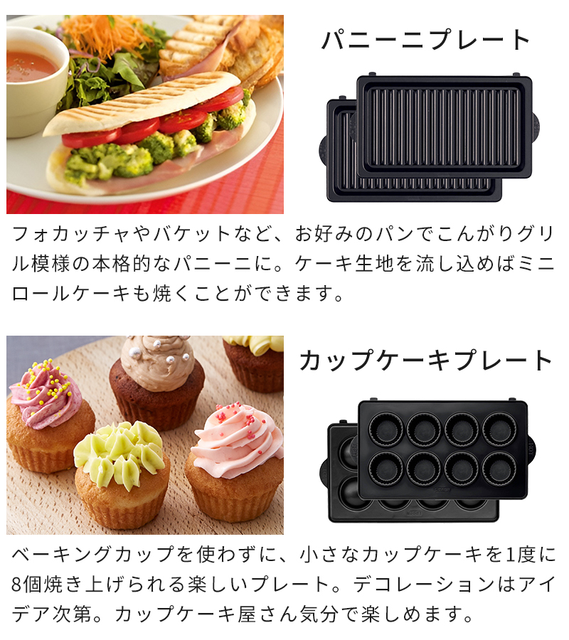 パニーニ　カップケーキ