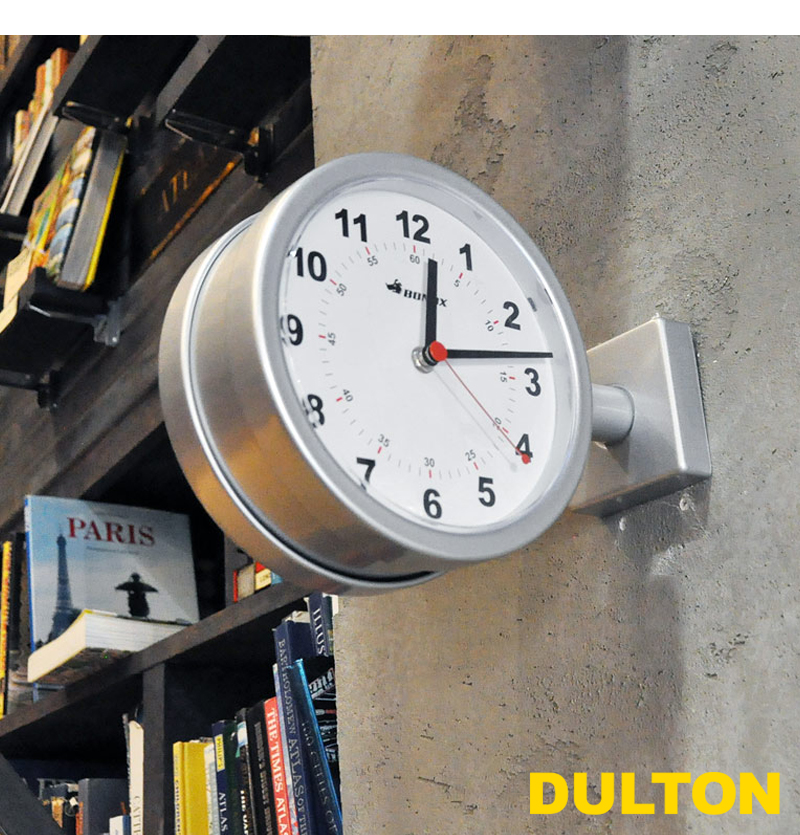 DULTON（ダルトン） 両面時計 掛け時計 ボノックス BONOX DULTON