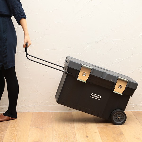 MOLDING TRUNK BOX CART 67L with Casters トランク ツールボックス 