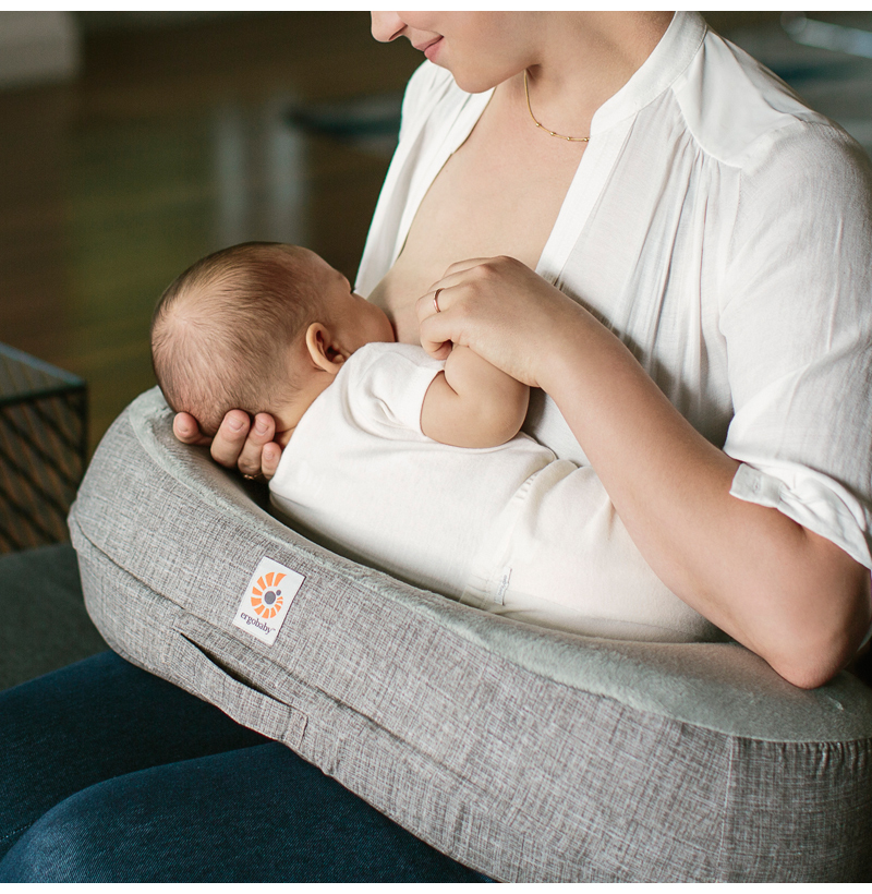 Ergobaby ナーシングピロー ベルト付き 授乳クッション - 食事