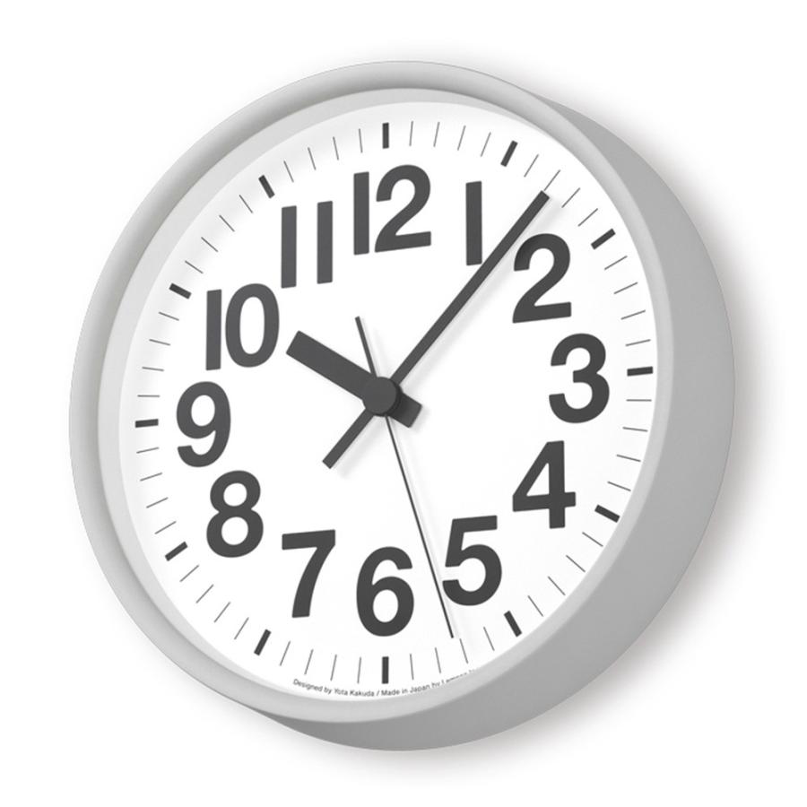 掛け時計 Lemnos ラインの時計 YK21-11 ナンバーの時計 YK21-12 レムノス おまけ付き｜hotchpotch｜05