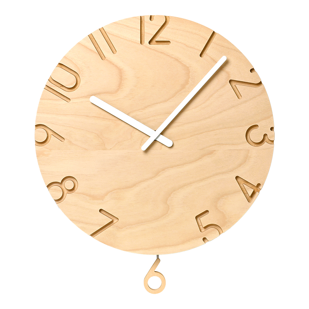 Lemnos レムノス CARVED SWING NTL15-11 時計 Lemnos 掛け時計 レムノス CARVED SWING NTL15-11 COLORED NTL24