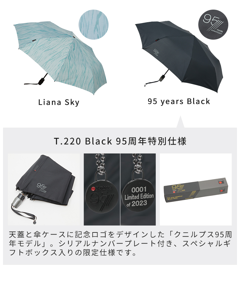Knirps（クニルプス） 折りたたみ傘 自動開閉 Knirps T.220 KNTL220