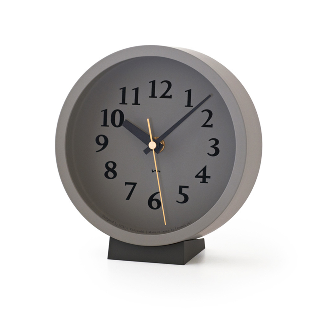 Lemnos m clock レムノス エム クロック MK14-04 時計 電波時計 置き時計