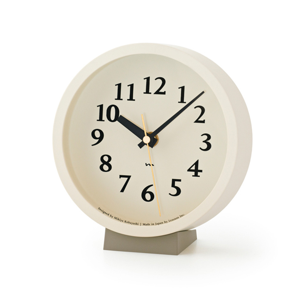 Lemnos m clock レムノス エム クロック MK14-04 時計 電波時計 置き時計｜hotchpotch｜02