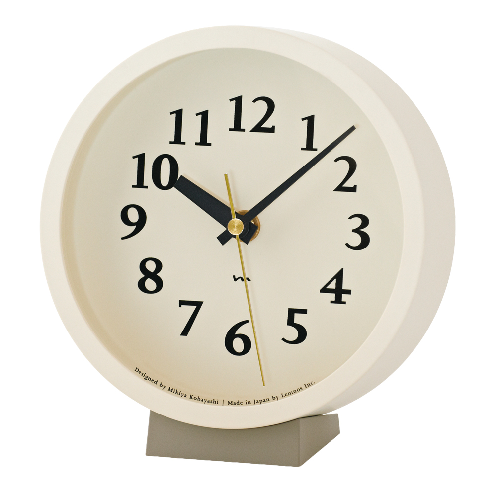 Lemnos（レムノス） 置き時計 Lemnos m clock エム クロック MK14-04