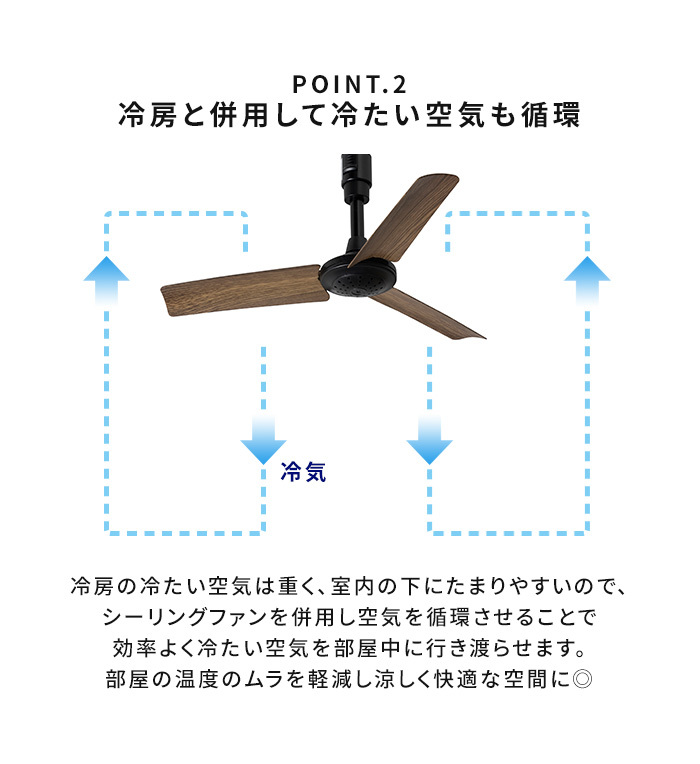 シーリングファン 小型 BRID GENERAL ダクトレール ファン ウッド Φ40