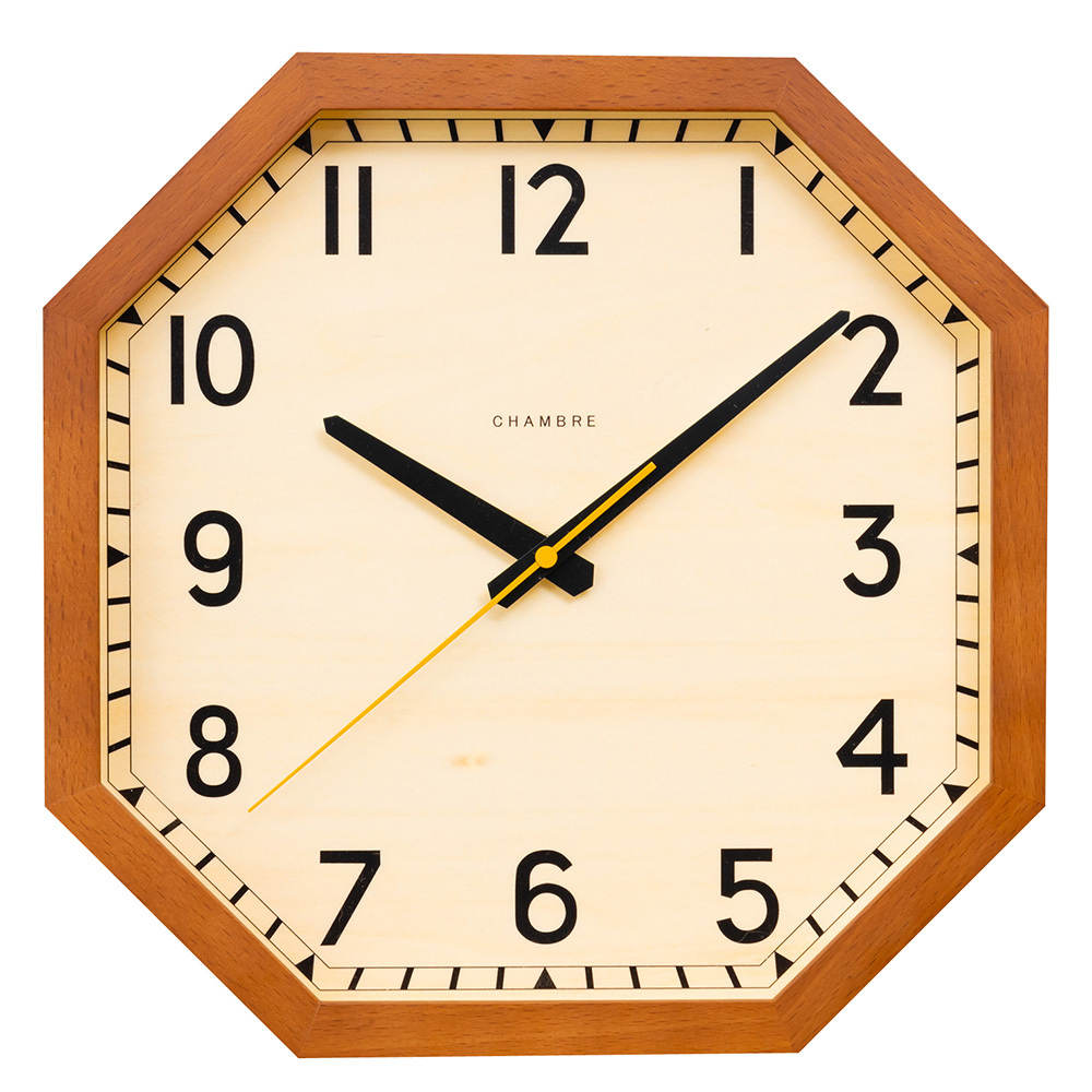 掛け時計 CHAMBRE OCTAGON CLOCK シャンブル オクタゴンクロック CH