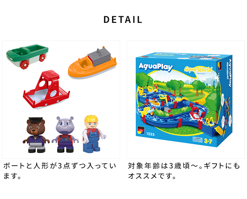 ボーネルンド 水遊び おもちゃ BorneLund アクアプレイ カナル