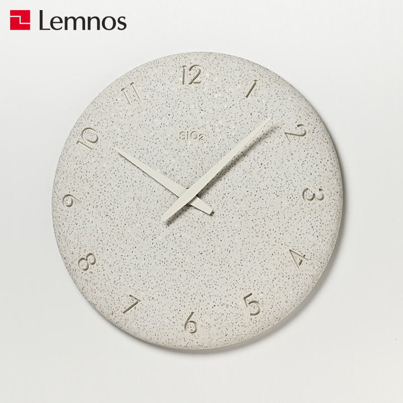 Lemnos 珪藻土の時計 洗い出し NY23-06