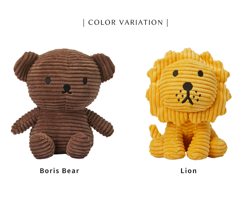 ミッフィー ボントントイズ BON TON TOYS ぬいぐるみ Boris Bear Lion