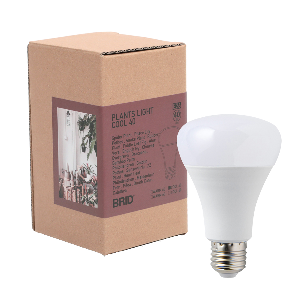 衝撃の激安コスパ・掘り出し物も 40 プランツライト 40W相当 LED電球 BRID PLANTS WARM LIGHT40 その他