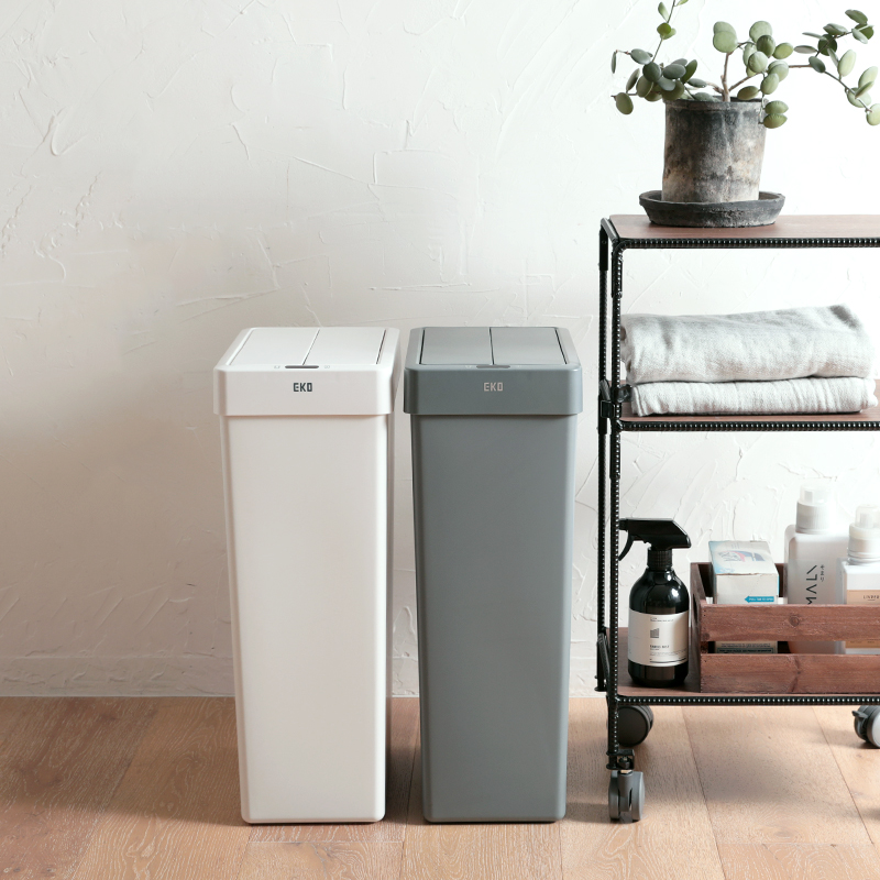 EKO ゴミ箱 自動開閉 エックスウィングライトセンサービン 30L EK6277P