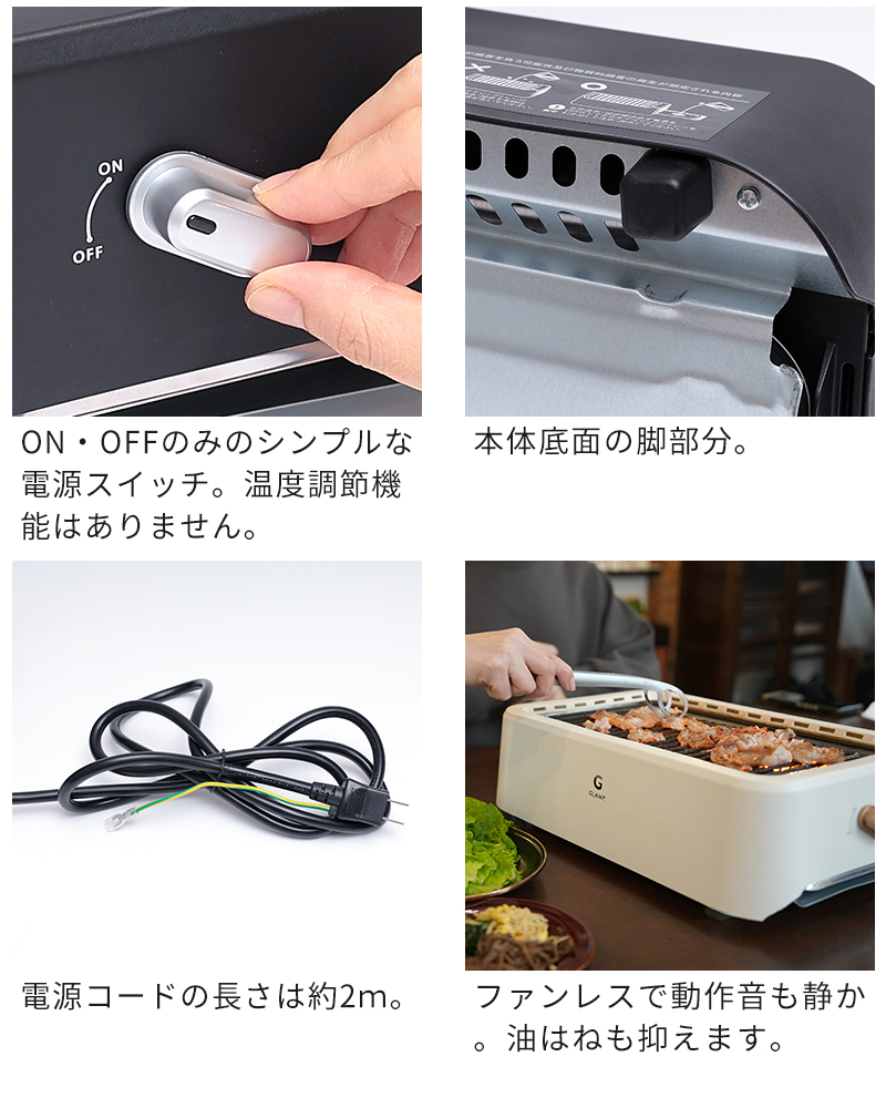 楽天市場】【P10倍】[グランプ公式] 超少煙グリル 減煙 焼肉