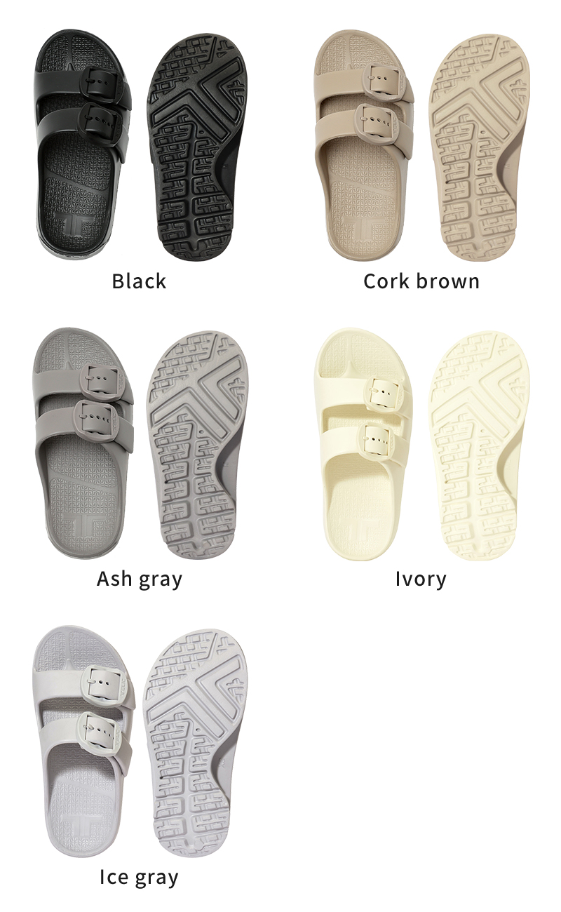 TELIC（テリック） サンダル 厚底 リカバリーサンダル W-BUCKLE2