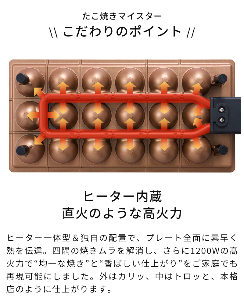 APIX INTERNATIONAL（アピックス インターナショナル） たこ焼き器