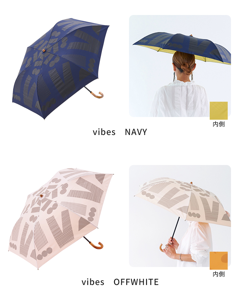 vibes　NAVY、vibes　OFFWHITE