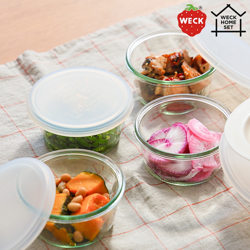 WECK キャニスターセット HOME SET MOLD 230ml × 4SET WE-S227