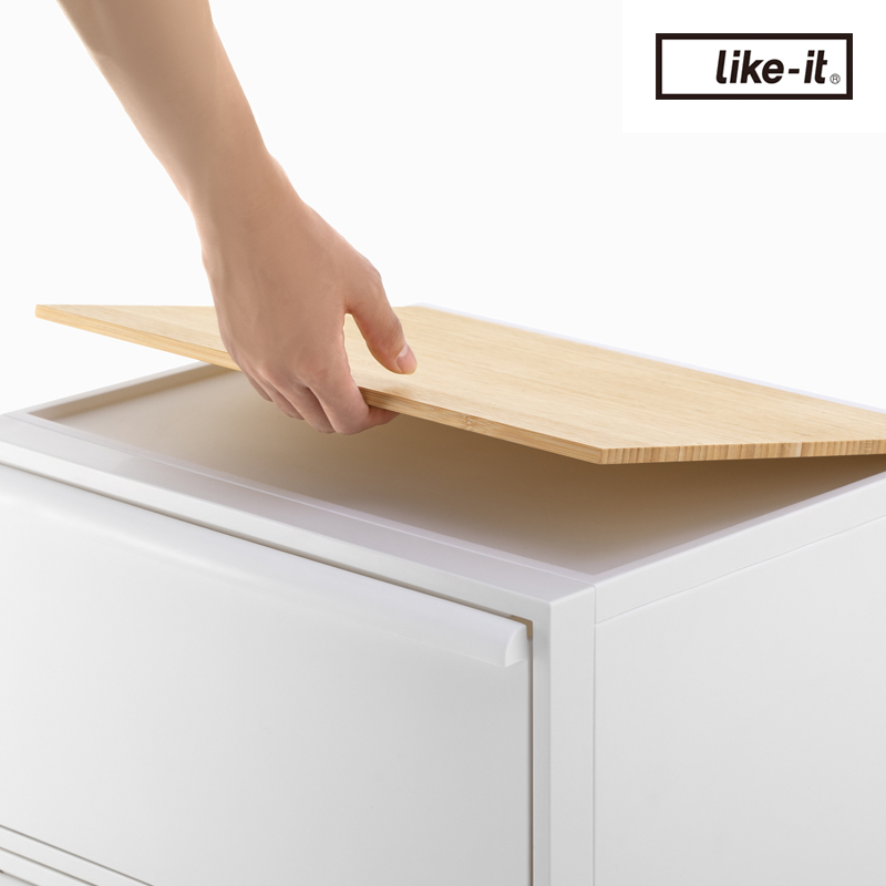 Like-it（ライクイット） 天板単品 クローゼットシステム用 竹製天板