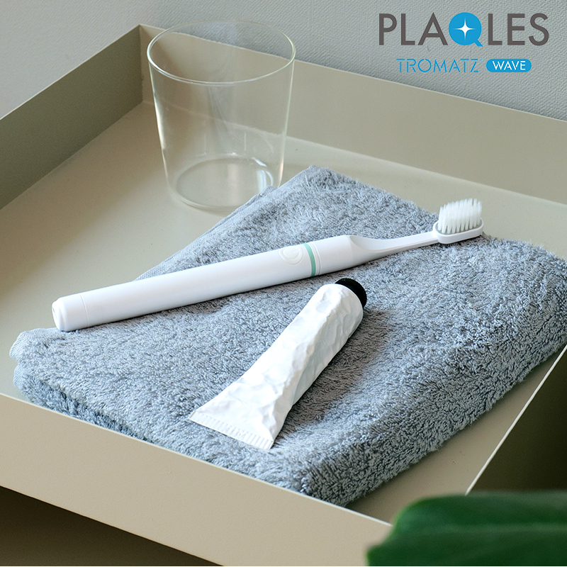 歯ブラシ プラクレス PLAQLES 電子歯ブラシ 充電タイプ TROMATZ-S-P 無