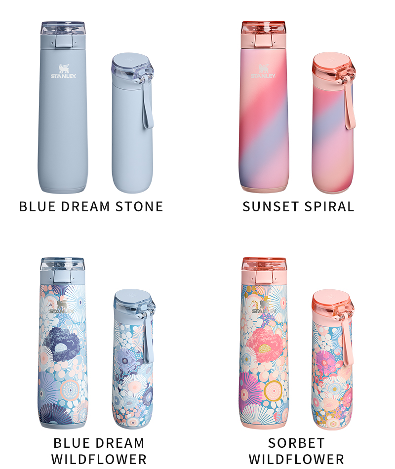 BLUE DREAM STONE、SUNSET SPIRAL、BLUE DREAM WILDFLOWER、SORBET WILDFLOWER
