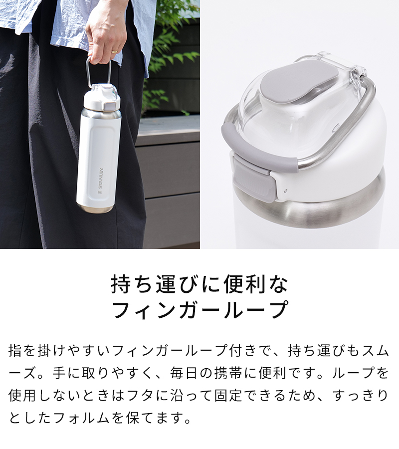 収納可能なフィンガーループ