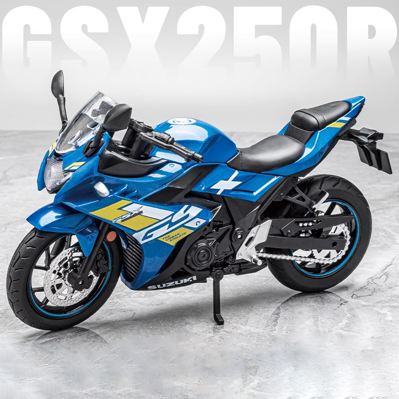 W20230329 ミニカー　バイク　SUZUKI　スズキ　GSX250R　1/12スケール