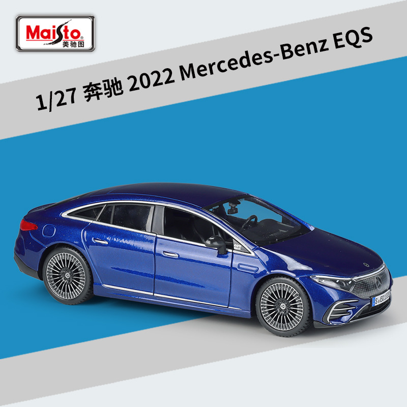 W20230277 ミニカー Masito 1:27 メルセデスベンツ EQS 2022 : ほてい