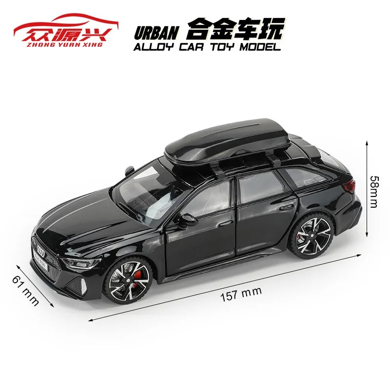 Audi RS6 アウディ ブラック 1/18 電池3個プレゼント Audi RS6 アウディ ブラック 1/18 電池3個プレゼント