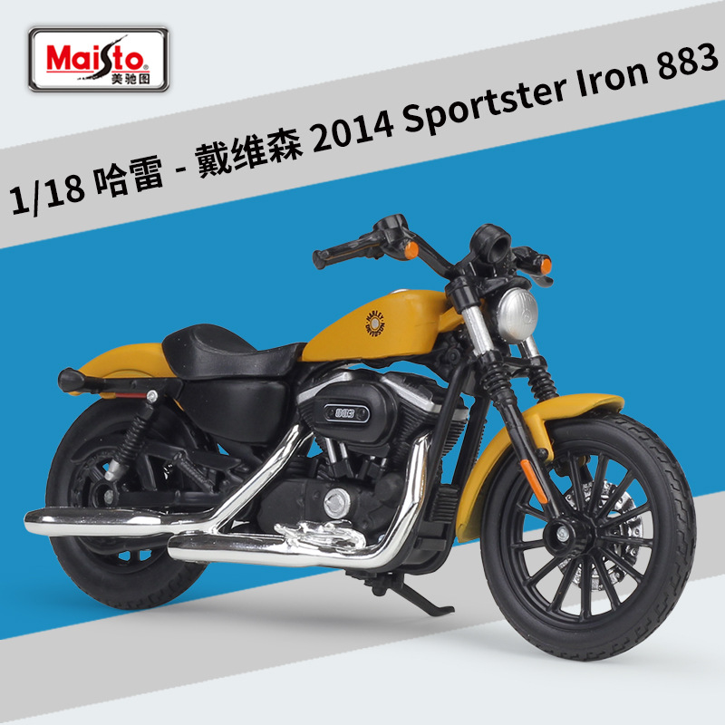 W2022507 ハーレー13種類　ミニカーバイクオートバイ　モデル883　1200XL　クラシック　1:18スケール　ギフト　コレクション　｜hotei-fukumimi｜12