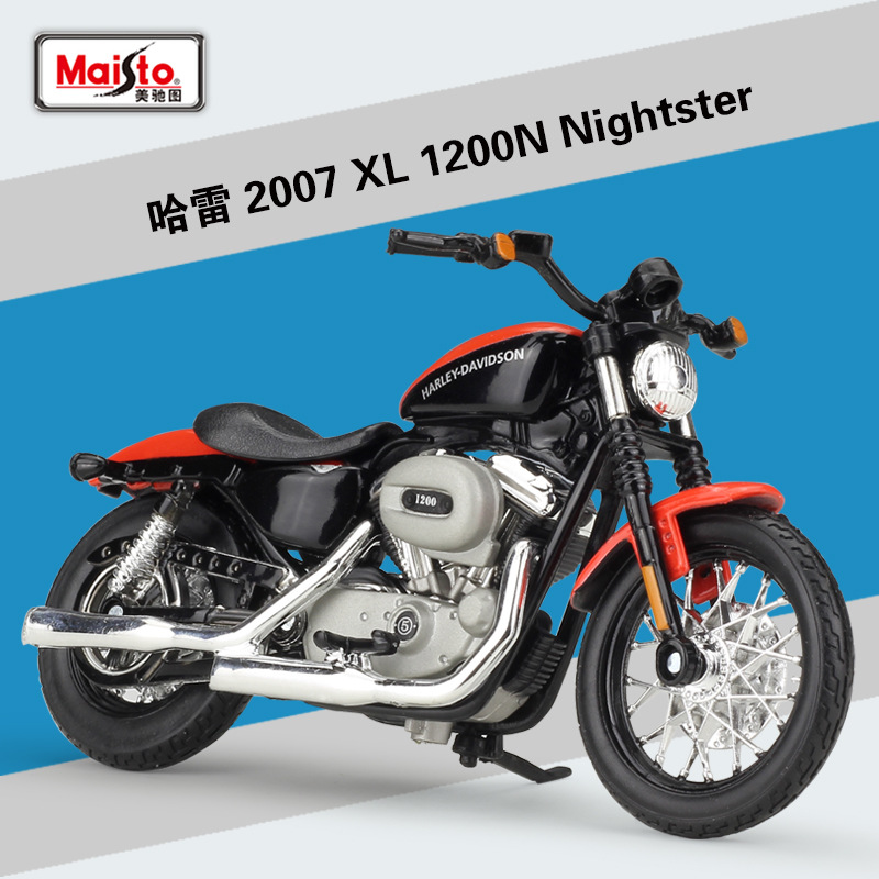 W2022507 ハーレー13種類　ミニカーバイクオートバイ　モデル883　1200XL　クラシック　1:18スケール　ギフト　コレクション　｜hotei-fukumimi｜14