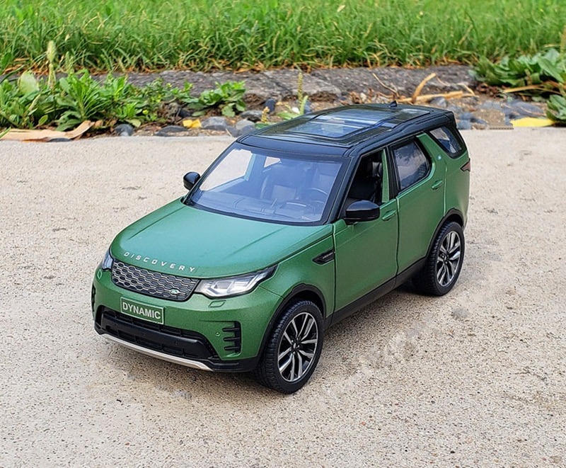 W2022744 ミニカー　ランドローバー　ディスカバリー　LANDROVER　DISCOVERY　1/24スケール　ダイキャスト　音と光　ギフト