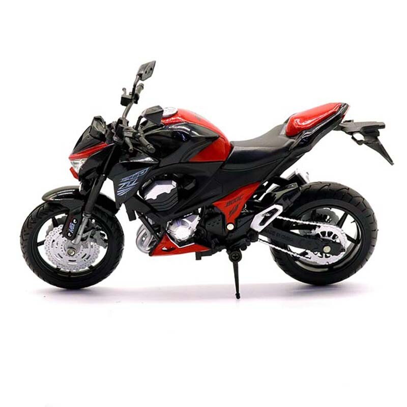 W20230396 ミニカー　バイク　オートバイ　KAWASAKI　Z800　カワサキ　オフロード 　　おもちゃ　1:12スケール
