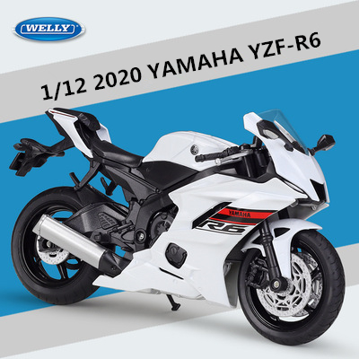 W20230129　 ミニカーバイク YAMAHA 　ヤマハ　YZF-F6　2020　 1：12スケール