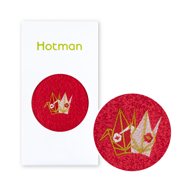 Hotman（ホットマン） 公式ホットマン 1秒タオル お年賀 『2026福福