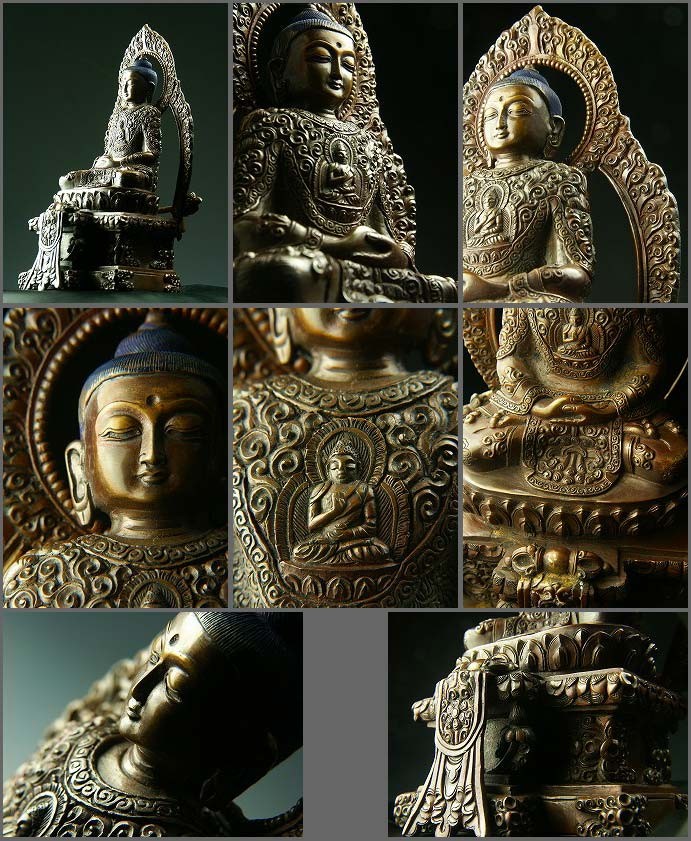 チベット特大仏像 高さ57cm 仏教美術 古銅 鍍金釈迦如来坐像(釋迦牟尼佛) 釈迦如来坐像 文化遺産オンライン