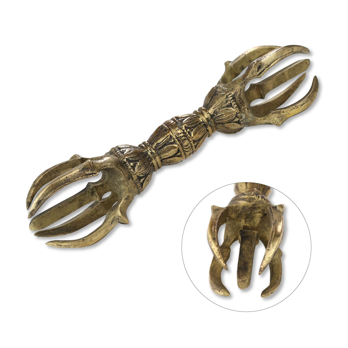 五鈷杵 15cm 大サイズ 真言宗 密教法具 金剛杵 送料無料 送料込み