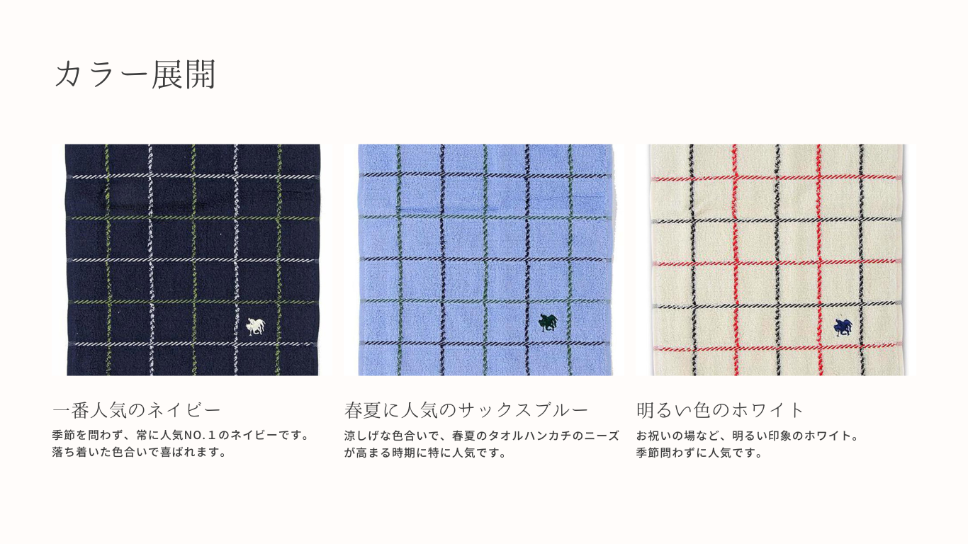 POLO  ポロ 紳士 タオルハンカチ 箱入り